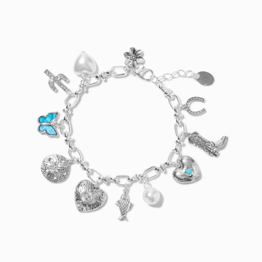 NWOT Cowgirl Charm Bracelet
